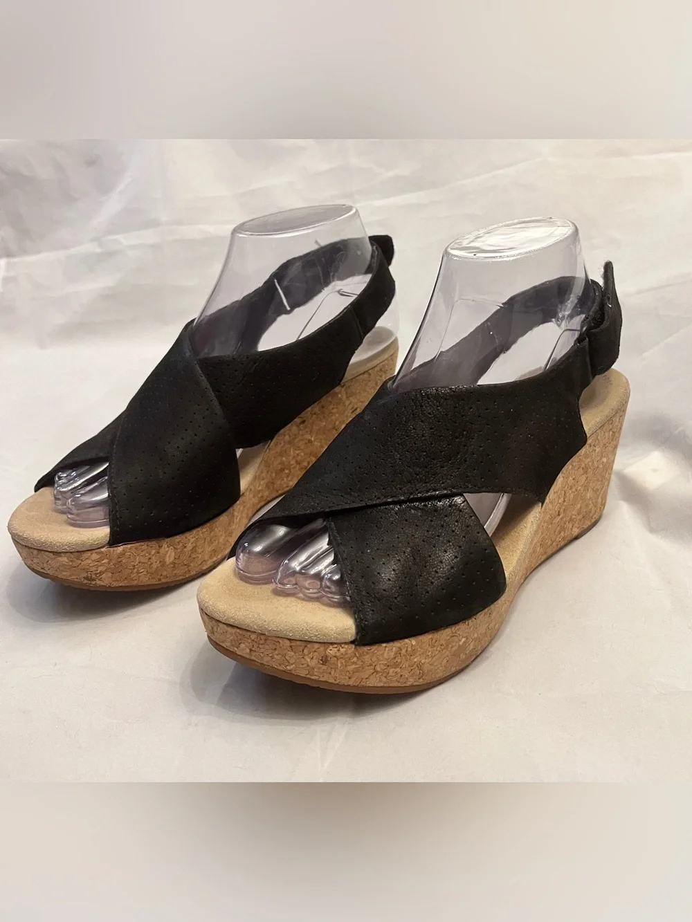 Clarks Women's Annadel Eirwyn Wedge Cork Sandal